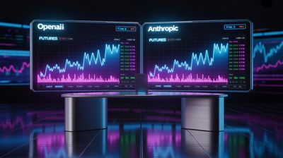 Kraken listasi ikuiset futuurit OpenAI:n ja Anthropicin arvostuksille