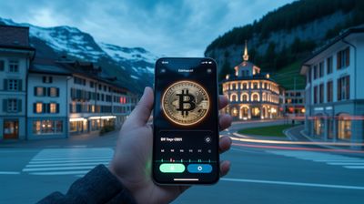 Sveitsiläinen kantonipankki avasi bitcoin-kaupan verkkopankissaan